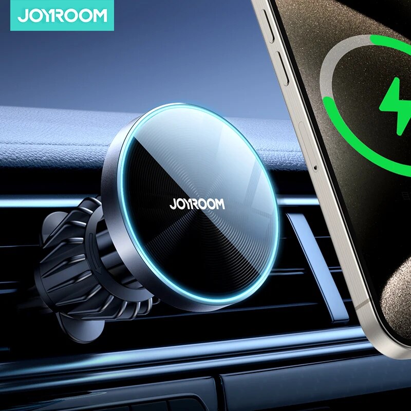 Magnetic Charging Cable - Joyroom-磁気自動車電話マウント、ワイヤレス急速充電器、iPhoneホルダー、15W