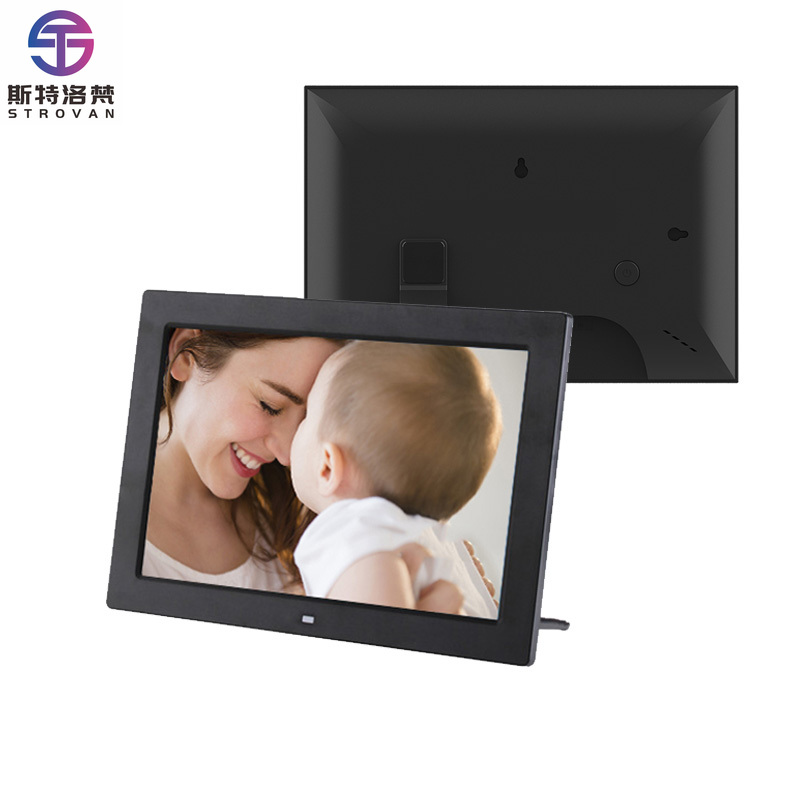 Digital Photo Frame Wifi - 10.1インチAndroidタッチスクリーンデジタルビデオフォトフレーム、Frameoアプリ対応スマートWiFiデジタルフォトフレーム