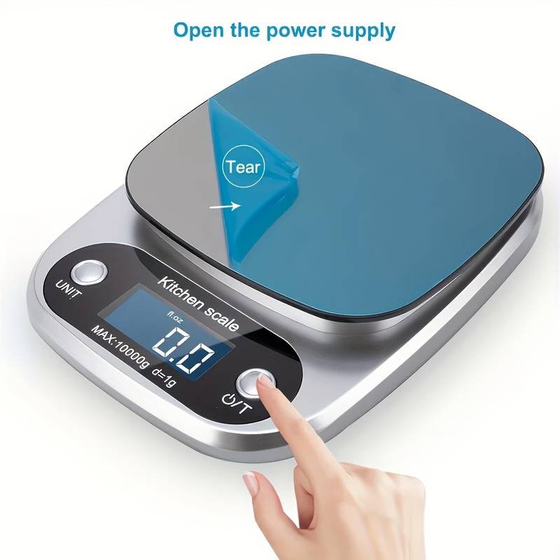 Electronics Stuff - 高精度キッチンスケール 10kg 電子ジュエリースケール 食品/製菓用スケール 多機能計量ツール グラムスケール