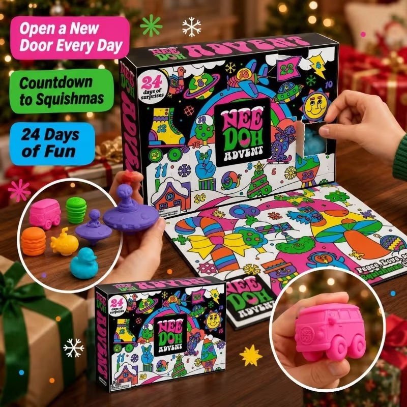 2026年新作NeeDohクリスマスアドベントカレンダーギフ - Electronics Latest Gadgets のレビューと価格