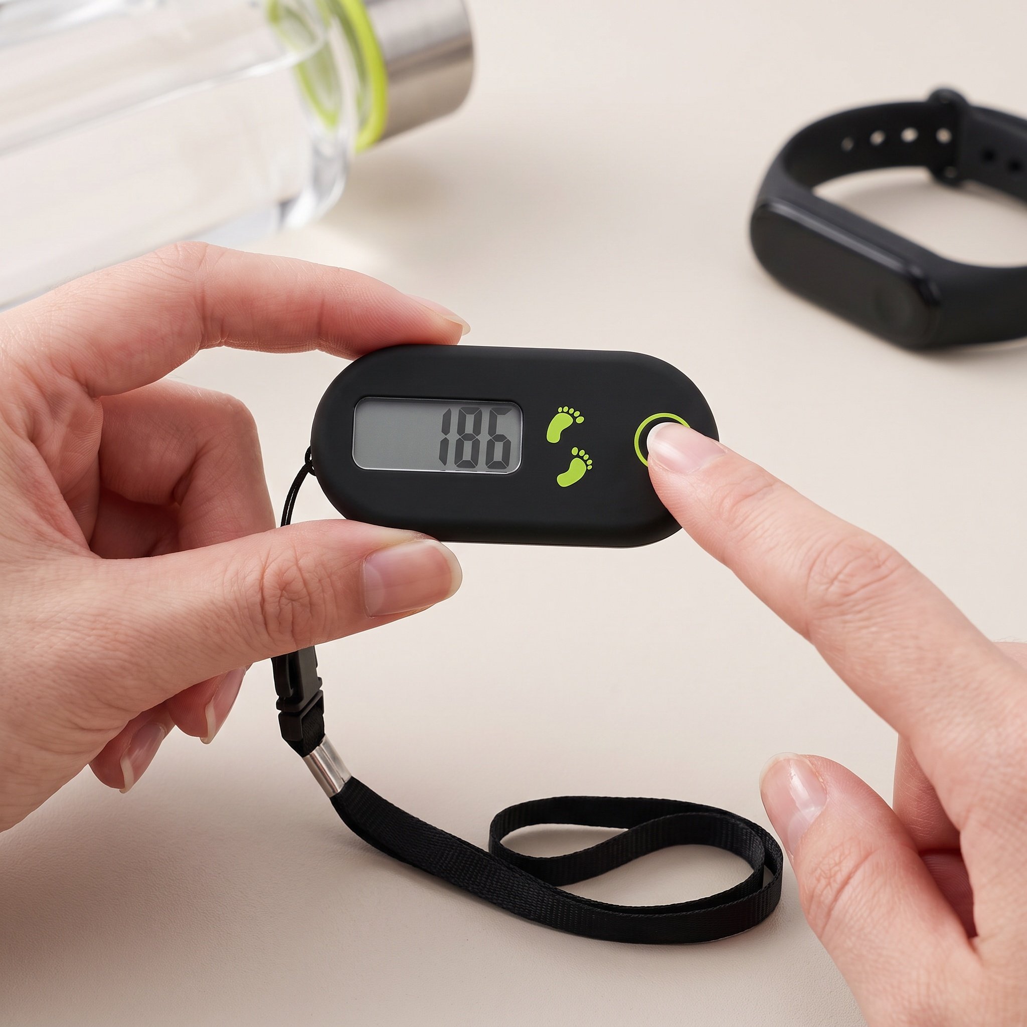 電子歩数計 ポータブル歩数計 ミニウォーキング歩数計 歩数カ - Electronics Gadgets For Home のレビューと価格