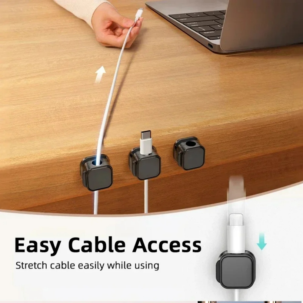 36/16/8/3個入り 磁気ケーブルクリップ ケーブル粘着 - Magnetic Charging Cable のレビューと価格