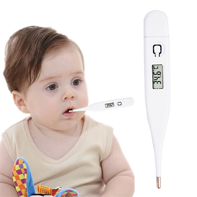 デジタルLCD口腔温度計,電子臨床温度計,温度測定,子供,赤 - Electronics Stuff のレビューと価格