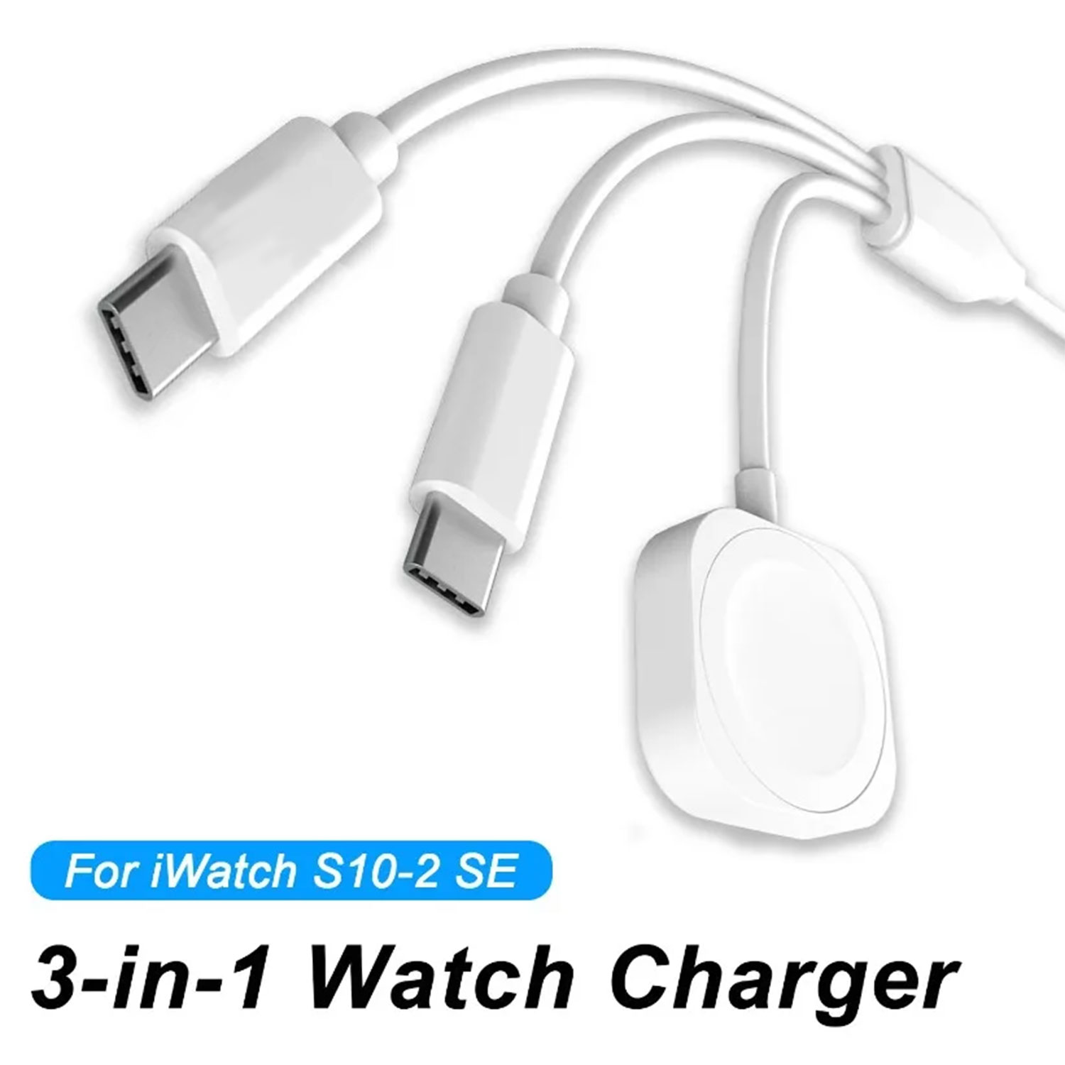 3 in 1 マグネット式腕時計充電器、iWatch 11  - Magnetic Charging Cable のレビューと価格