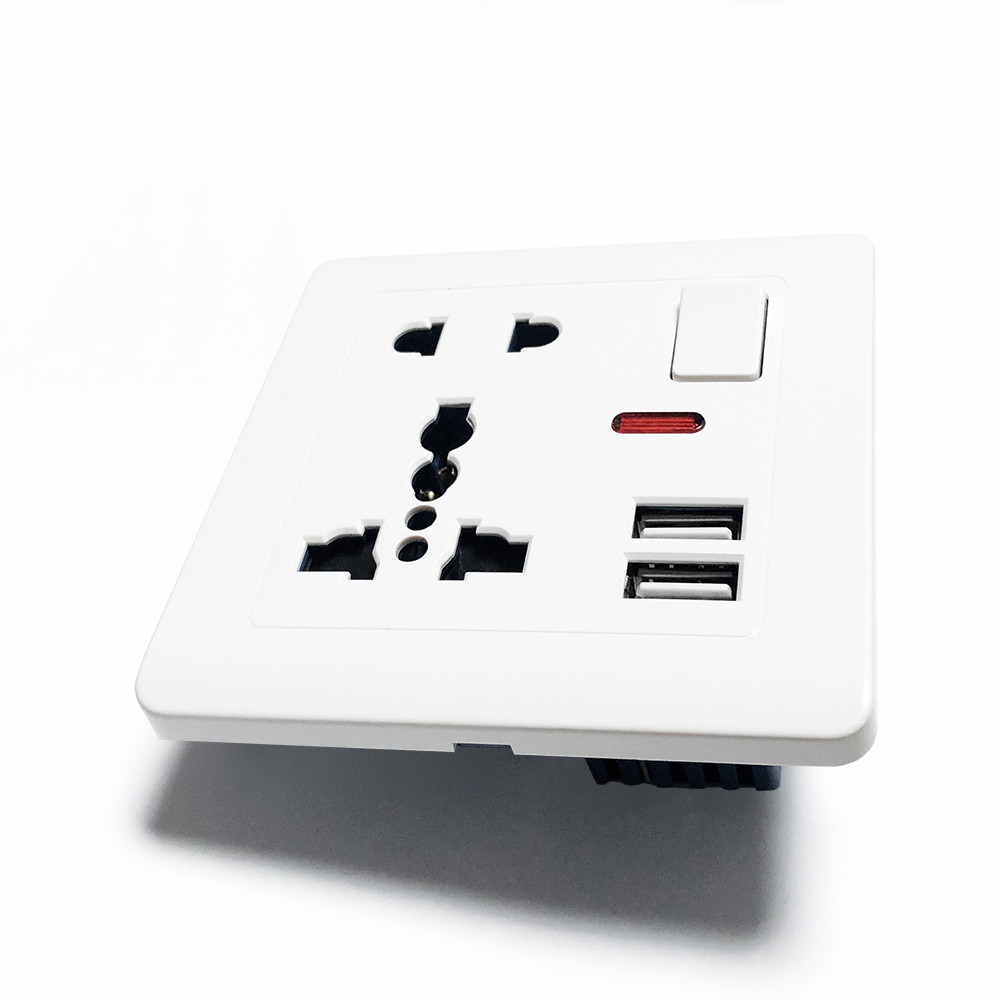 壁面電源USBソケットスイッチ制御（ライト付き）110〜25 - Electronics Gadgets For Home のレビューと価格