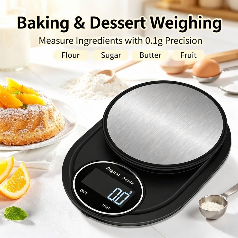 2KG 0.1g ミニポータブルデジタルキッチンスケール、丸 - Electronics & Gadgets Beginning With D のレビューと価格