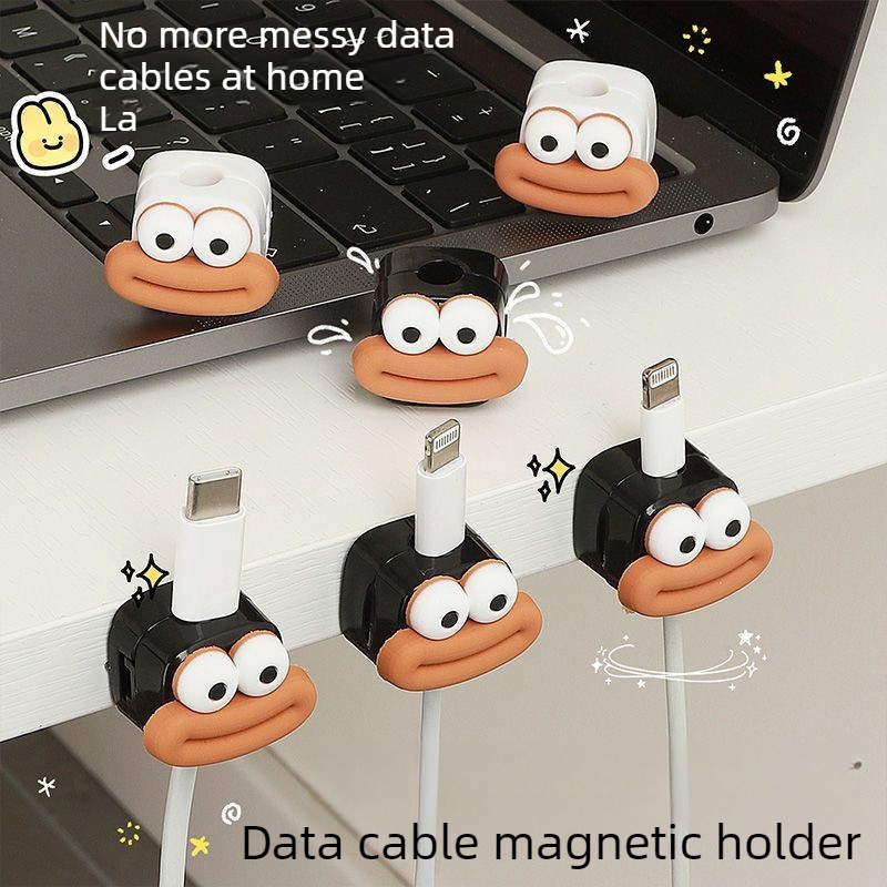 1/5/10 個磁気ケーブルクリップデスクケーブルオーガナイ - Magnetic Charging Cable のレビューと価格