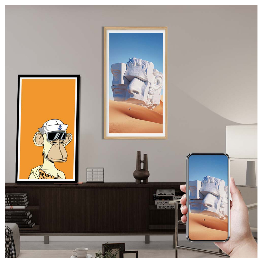 スマートWiFi NFT大型デジタルフォトフレーム 32イン - Digital Photo Frame Wifi のレビューと価格