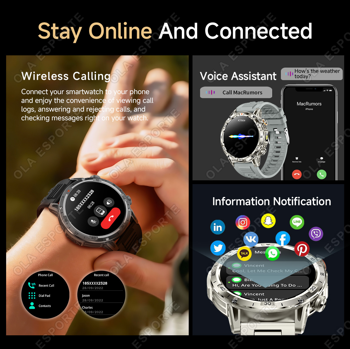 2026年新型GPSスマートウォッチ メンズ AMOLEDス - Electronics Gadgets For Home のレビューと価格